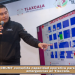 CRUMT consolida capacidad operativa para responder a emergencias en Tlaxcala.