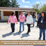 Gobierno estatal amplía oferta educativas con nuevos bachilleratos: Huamantla y San Pablo del Monte.