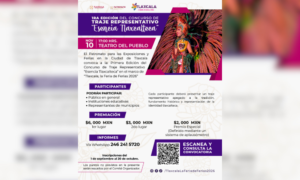 Convocan al primer concurso de traje representativo “Esencia Tlaxcalteca” en la Feria de Ferias 2026.