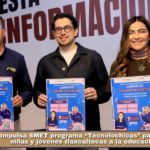 Impulsa SMET programa “Tecnolochicas” para acercar a niñas y jóvenes tlaxcaltecas a la educación STEM.