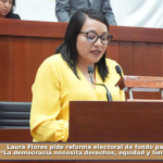 Laura Flores pide reforma electoral de fondo para Tlaxcala: “La democracia necesita derechos, equidad y límites al poder”.