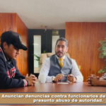 Anuncian denuncias contra funcionarios de Apizaco por presunto abuso de autoridad.