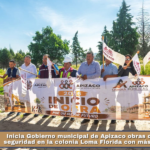 Inicia Gobierno municipal de Apizaco obras de drenaje y seguridad en la colonia Loma Florida con más de 1.1 mdp.