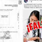 Gobierno Municipal de La Magdalena Tlaltelulco aclara información difundida por distintos medios sobre el predio destinado al Mercado Municipal.