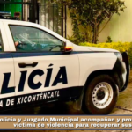 Policía y Juzgado Municipal acompañan y protegen a mujer víctima de violencia para recuperar sus bienes.