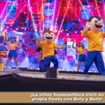 ¡La niñez huamantleca vivió su propia fiesta con Bely y Beto!
