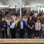 Fue Apizaco sede de la Jornada de Paz en el marco de la Estrategia Nacional de Atención a las Causas.