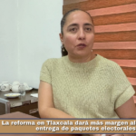 La reforma en Tlaxcala dará más margen al INE para la entrega de paquetes electorales.