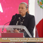 FGJE reporta reducción de delitos y más sentencias durante el primer semestre de 2026.