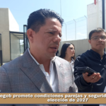 Segob promete condiciones parejas y seguridad rumbo a la elección de 2027.