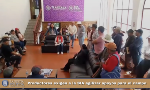 Productores exigen a la SIA agilizar apoyos para el campo.