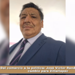 Del comercio a la política: José Víctor Rendón busca un cambio para Zitlaltepec.