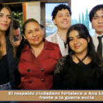 El respaldo ciudadano fortalece a Ana Lilia Rivera frente a la guerra sucia.