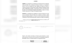 Totolac supera revisión fiscal: Congreso avala Cuenta Pública 2025.