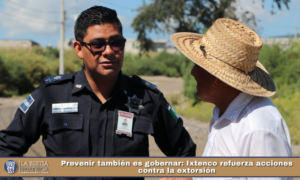 Prevenir también es gobernar: Ixtenco refuerza acciones contra la extorsión.