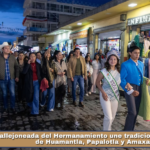 Callejoneada del Hermanamiento une tradiciones y cultura de Huamantla, Papalotla y Amaxac.
