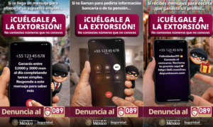 Huamantla, sumado de manera permanente a la Campaña Nacional contra la Extorsión.