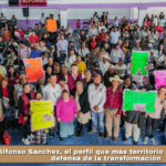 Alfonso Sánchez, el perfil que más territorio construye en defensa de la transformación.