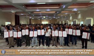 “El metepantle vive en las manos de nuestro campo y debe florecer en las nuevas generaciones”: Ana Lilia Rivera.