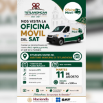 Mañana llega la Oficina Móvil del SAT a Tetlanohcan.