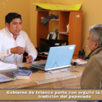 Gobierno de Ixtenco porta con orgullo la historia y tradición del pepenado.