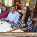 Clúster Médico niega vínculo con el sector público y explica reunión con Alfonso Sánchez.