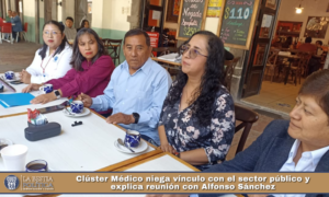 Clúster Médico niega vínculo con el sector público y explica reunión con Alfonso Sánchez.