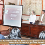 Da Ayuntamiento de Tlaxcala seguimiento a la estrategia preventiva contra el gusano barrenador.