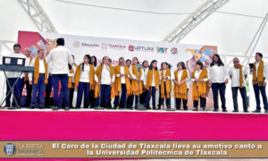 El Coro de la Ciudad de Tlaxcala lleva su emotivo canto a la Universidad Politécnica de Tlaxcala.