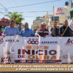 Arranca en Apizaco repavimentación con programa “Peso a Peso”; inversión supera los 3.1 MDP.