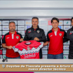 🐺 Coyotes de Tlaxcala presenta a Arturo Ortega como nuevo director técnico.