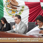 Plantea GP de Morena trasladar a 2028 la segunda etapa de la elección judicial.