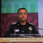 Recupera SSC 453 vehículos con reporte de robo durante el primer semestre de 2026.