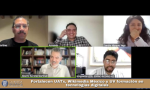 Fortalecen UATx, Wikimedia México y UV formación en tecnologías digitales.