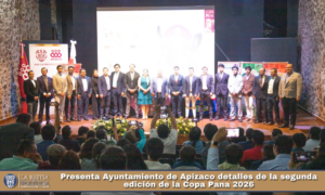Presenta Ayuntamiento de Apizaco detalles de la segunda edición de la Copa Pana 2026.