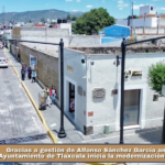 Gracias a gestión de Alfonso Sánchez García ante la SMYT, Ayuntamiento de Tlaxcala inicia la modernización de semáforos.