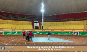 Huamantla enciende la tradición con la Corrida de las Luces.