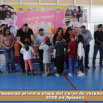 Clausuran primera etapa del curso de verano Explora Kids 2026 en Apizaco.