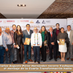 Salvador Santos Cedillo firma pacto por la prosperidad, la justicia económica y la seguridad de Tlaxcala.