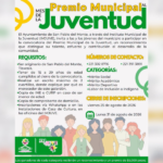 Convoca Ayuntamiento de SPM a participar en el Premio Municipal de la Juventud 2026.