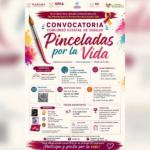 Convocan a participar en el concurso estatal de dibujo “Pinceladas por la vida”.