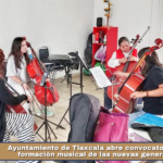 Ayuntamiento de Tlaxcala abre convocatoria para la formación musical de las nuevas generaciones.