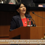 Anabel Ávalos exige mejor educación para los tlaxcaltecas y pide reconstruir el sistema educativo.