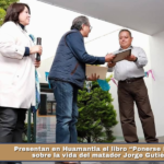 Presentan en Huamantla el libro “Ponerse Delante”, sobre la vida del matador Jorge Gutiérrez.