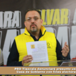 PRD Tlaxcala denunciará presunto uso de Casa de Gobierno con fines electorales.