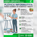 Invita Ayuntamiento de SPM a plática sobre manejo higiénico de alimentos y bebidas.
