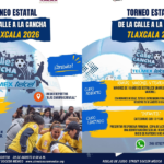 Suma esfuerzos el Ayuntamiento de Tlaxcala para llevar “De la Calle a la Cancha” a la Unidad Deportiva Blas “Charro” Carvajal.