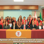 Egresan 25 nuevos profesionales de Ciencias Políticas y Administración Pública UATx.