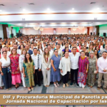 DIF y Procuraduría Municipal de Panotla participan en Jornada Nacional de Capacitación por las Infancias.