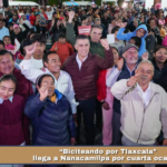 Alfonso Sánchez García recibe respaldo del sector transportista de Nativitas.